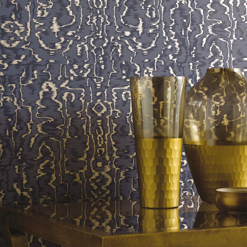 کاغذ دیواری گل دار مسکونی
