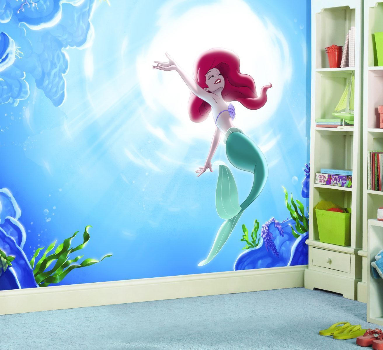 YWDB81DisneyTheLittleMermaidPartofYourWorldprepastedMural