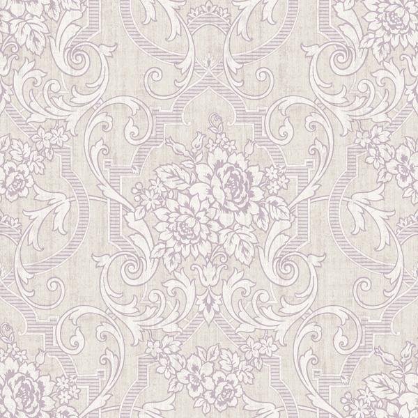 قیمت کاغذ دیواری شیک جدید برای منزل از آلبوم لامینوس لوندر یورک کد 3242 Luminous Lavender / New york