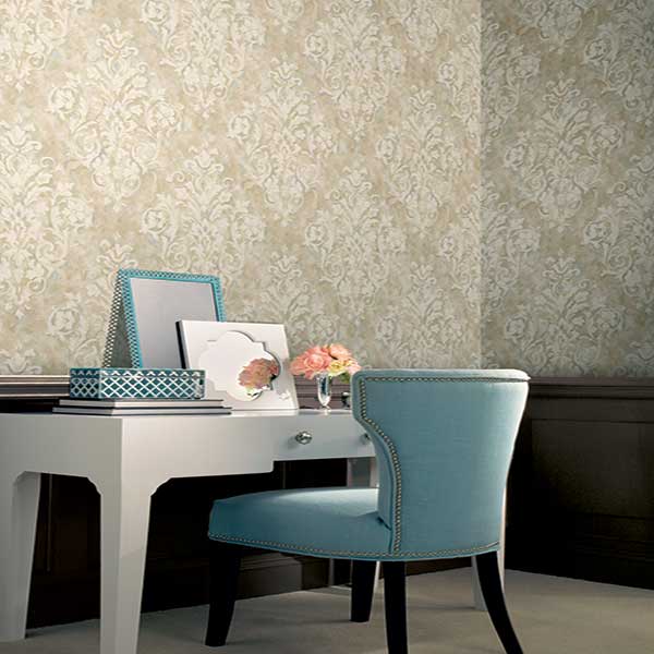YWD541PainterlyDamask