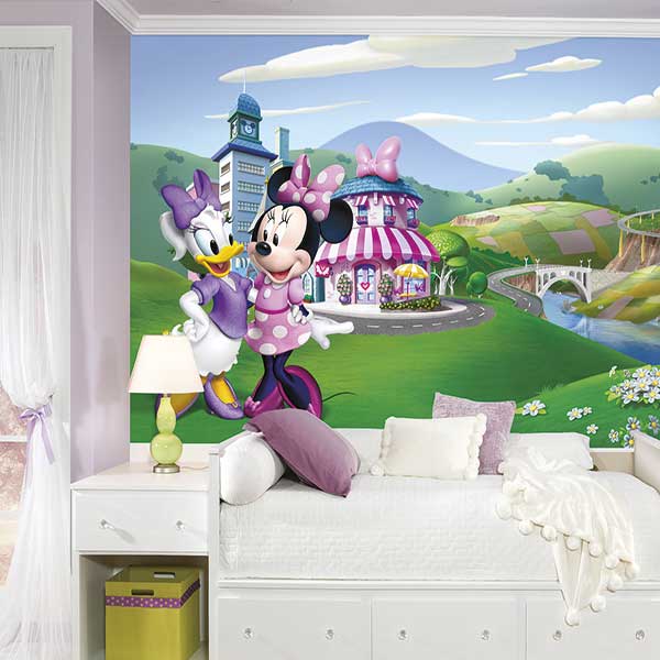 YWDB86MinnieMouseMural
