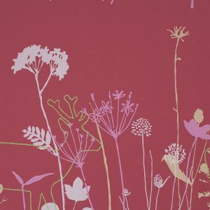کاغذ دیواری طرح گل اتاق خواب مدرن کد 48921 آلبوم لِف